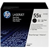 HP CE255X ( 55X ) OEM Black High Capacity Laser Toner Cartridge (Dual Pack)
