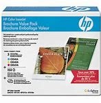 HP CE256A OEM Combo Pack includes CB541A Cyan/CB543A Magenta/CB542A Yellow+ 150 Sheets Glossy Paper