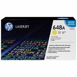 HP CE262A ( 648A ) OEM Yellow Laser Toner Cartridge