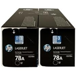 HP CE278A ( 78A ) OEM Black Laser Toner Cartridge (Dual Pack)