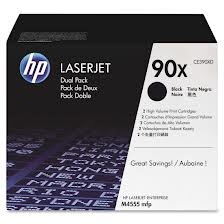 HP CE390X ( 90X ) OEM Black High Yield Laser Toner Cartridge (Dual Pack)