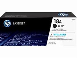 HP CF218A ( 18A ) OEM Black Toner Cartridge; 1,400 Pgs