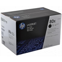 HP CF280X ( 80X ) OEM Black Laser Toner Cartridge (Dual Pack)