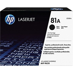 HP CF281A ( 81A ) OEM Black Laser Toner Cartridge
