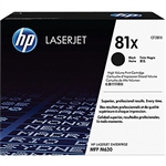 HP CF281X ( 81X ) OEM Black High Yield Laser Toner Cartridge