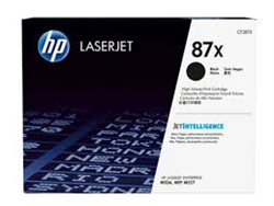 HP CF287X ( 87X ) OEM Black High Yield Laser Toner Cartridge (Dual pack)