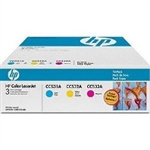 HP CF340A ( 304A ) OEM Colour Tri-Pack Laser Toner Cartridges