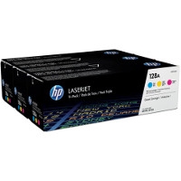 HP CF371AM ( 128A ) OEM Colour Tri-Pack Laser Toner Cartridges