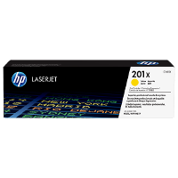 HP CF402X ( 201X ) OEM Yellow High Yield Laser Toner Cartridge