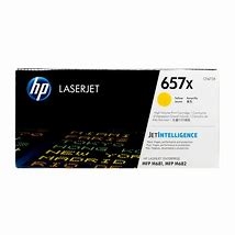 HP CF472X ( 657X ) OEM Yellow Toner Cartridge; 23,000 Pgs