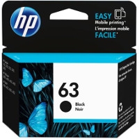 HP 63 ( F6U62AN ) OEM Black Inkjet Cartridge