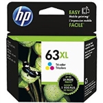 HP 63 XL ( F6U63AN ) OEM Colour High Yield Inkjet Cartridge