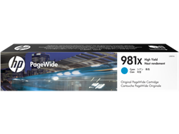 HP 981X ( L0R09A ) OEM Cyan High Yield Inkjet Cartridge