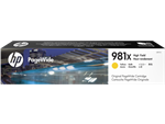 HP 981X ( L0R11A ) OEM Yellow High Yield Inkjet Cartridge