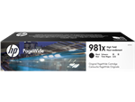 HP 981X ( L0R12A ) OEM Black High Yield Inkjet Cartridge