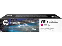 HP 981Y ( L0R14A ) OEM Magenta Extra High Yield Inkjet Cartridge