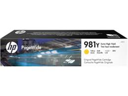 HP 981Y ( L0R15A ) OEM Yellow Extra High Yield Inkjet Cartridge