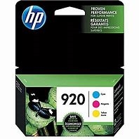 HP 920 ( N9H55FN ) OEM Combo Pack; Cyan/Magenta/Yellow