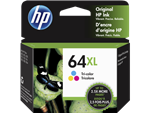 HP 64 XL ( N9J92A ) OEM Colour High Yield Ink Jet Cartridge