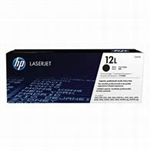 HP Q2612L ( 12A ) OEM Economy Black Laser Toner Cartridge; 1,000 Pgs 