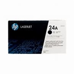 HP Q2624A ( 24A ) OEM Black Toner Cartridge; 2500 Pgs