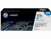 HP Q3971A ( 123A ) OEM Cyan Toner Cartridge; 2,000 Pgs