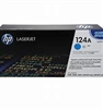 HP Q6001A ( 124A ) OEM Cyan Laser Toner Cartridge