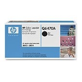 HP Q6470A ( 501A ) OEM Black Laser Toner Cartridge