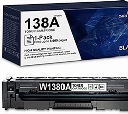 HP W1380A (1380A ) OEM Black Toner Cartridge