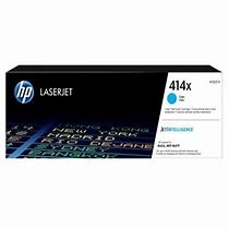 HP W2021X ( 414X ) OEM Cyan High Yield Toner Cartridge