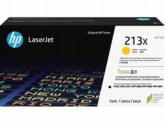 HP W2132X ( 213X ) OEM Yellow High Yield Toner Cartridge; 6,000 Pgs