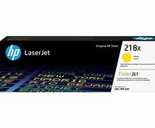 HP W2182X ( 218X ) OEM Yellow High Yield Toner Cartridge; 2500 Pages