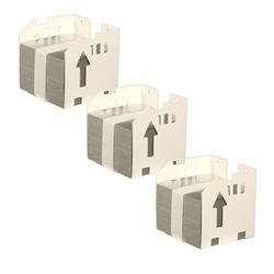 Konica Minolta 13TQK1010 Compatible Staple  Cartridge (Yield 5,000) (Box of 3)