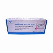 Konica Minolta 1710587-002 OEM Magenta Toner; 1500 Pages; For 120V Ptrs