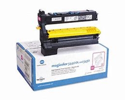 Konica Minolta 1710602-007 OEM Magenta High Yield Toner; 12K Pages; For 120V Ptrs
