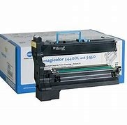 Konica Minolta 1710604-002 OEM Yellow Toner; 6K Pages; For 220V Ptrs