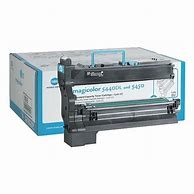 Konica Minolta 1710604-008 OEM Cyan High Yield Toner; 12K Pages; For 220V Ptrs