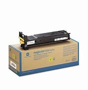 Konica Minolta A06V253 OEM Yellow High Yield Toner Cartridge; 12K Pages; 220V Ptr