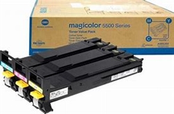Konica Minolta A06VJ53 OEM 1Ea OF High Yield C/M/Y; 12K Pages Ea; 220V Ptr