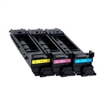 Konica Minolta A0DKJ52 OEM Value Pack; 1ea C/M/Y; 220V Ptr
