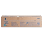 Konica Minolta TN-612C ( TN612C ) ( A0VW430 ) OEM Cyan Toner Cartridge; 26,500 Pages