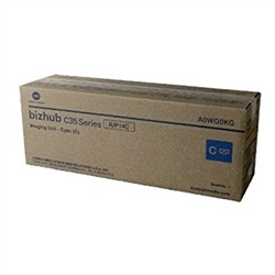 Konica Minolta IUP-14C ( IUP14C ) ( A0WG0KG ) OEM Cyan Drum Unit