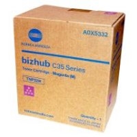 Konica Minolta TNP22M ( A0X5332 ) OEM Magenta Laser Toner Cartridge