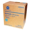 Konica Minolta TNP22C ( A0X5432 ) OEM Cyan Laser Toner Cartridge