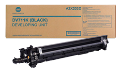 Konica Minolta DV-711K ( DV711K ) ( A2X203D ) OEM Black Developer Unit