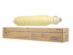 Konica Minolta TN-620Y ( TN620Y ) ( A3VX231 ) OEM Yellow Laser Toner Cartridge