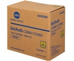 Konica Minolta TNP48Y ( A5X0230 ) OEM Yellow Laser Toner Cartridge