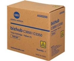 Konica Minolta TNP48Y ( A5X0230 ) OEM Yellow Laser Toner Cartridge