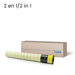 Konica Minolta TN-324Y ( TN324Y ) ( A8DA230 ) Compatible Yellow Laser Toner Cartridge