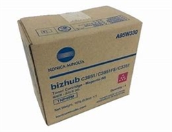 Konica Minolta TNP49M ( A95W330 ) OEM Magenta Laser Toner Cartridge